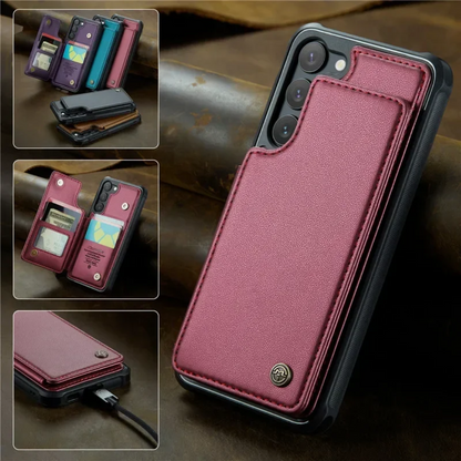 Funda Samsung Piel Premium Antirrobo RFID (Serie A)