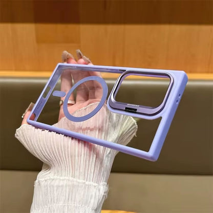 Funda Samsung Transparente con Soporte