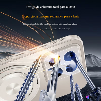 Funda Xiaomi Esmerilada MagSafe con Soporte 360°