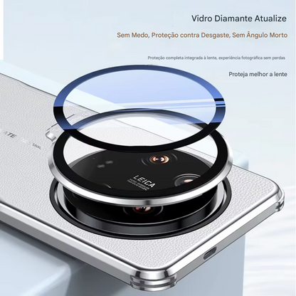 Funda Xiaomi de Piel Premium con Protector de Cámara