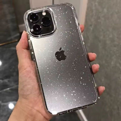 Funda iPhone Transparente con Brillos