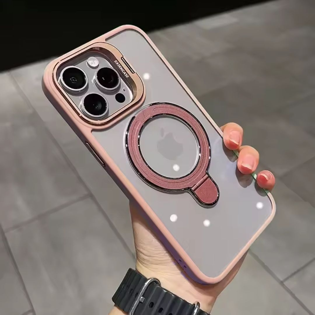 Funda iPhone Transparente MagSafe con Soporte