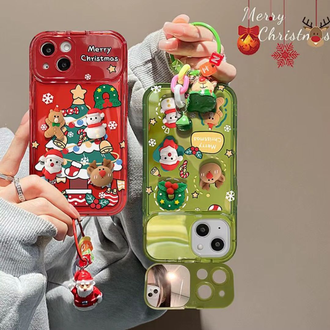 Funda iPhone Navideña con Correa