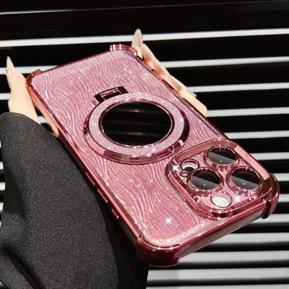 Funda iPhone Diamante con Brillos y Espejo