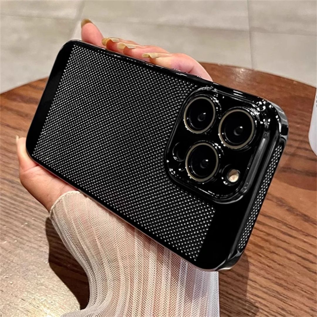 Funda iPhone Titanio Metálico