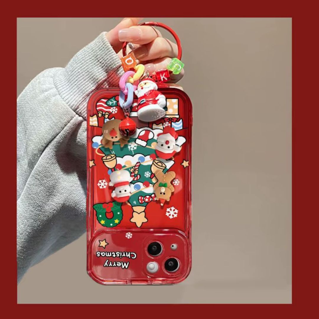 Funda iPhone Navideña con Correa