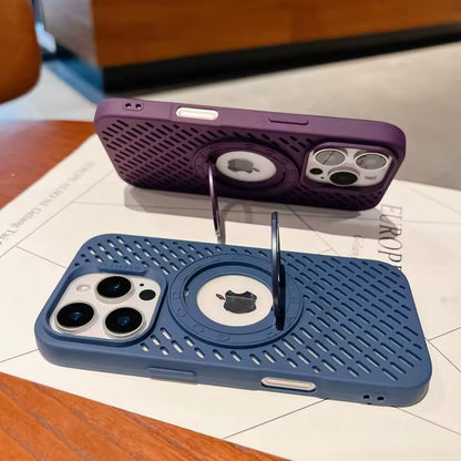 Funda iPhone MagSafe Suave Calada con Soporte