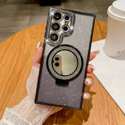 Funda Samsung Diamante con Brillos y Espejo