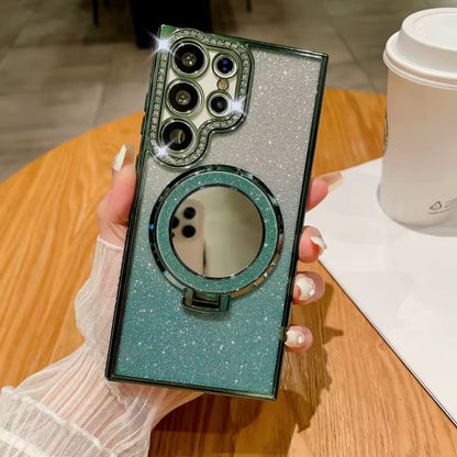 Funda Samsung Diamante con Brillos y Espejo
