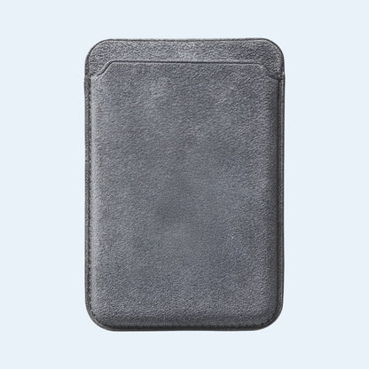 Cartera MagSafe Alcantara - Gris Nardo