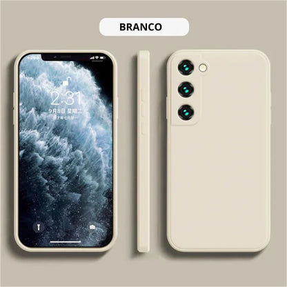 Funda Samsung Cuadrada de Silicón
