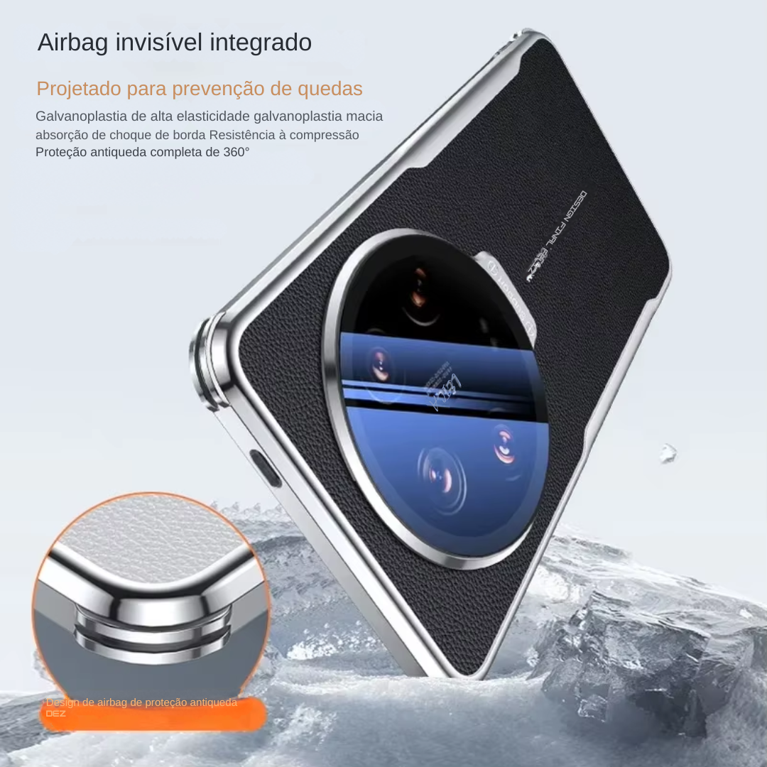 Funda Xiaomi de Piel Premium con Protector de Cámara