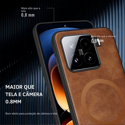 Funda Xiaomi de Piel Premium MagSafe