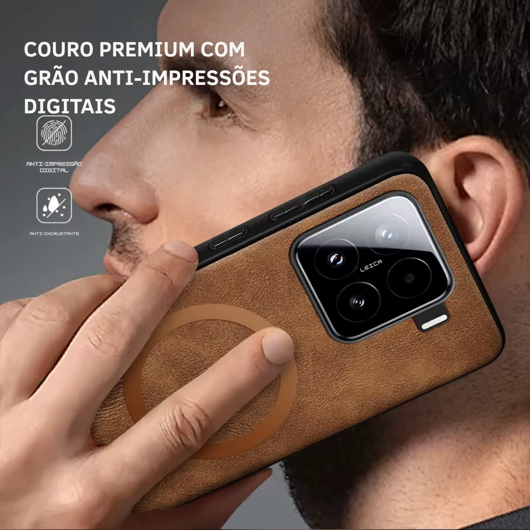 Funda Xiaomi de Piel Premium MagSafe