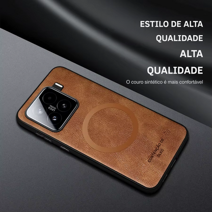 Funda Xiaomi de Piel Premium MagSafe