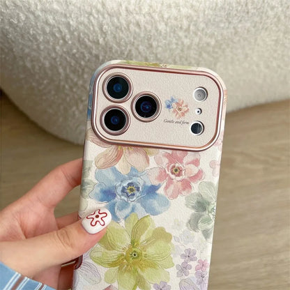 Funda iPhone Jardín Atelier en uso