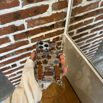 Funda iPhone Jardín Herbario vista lateral