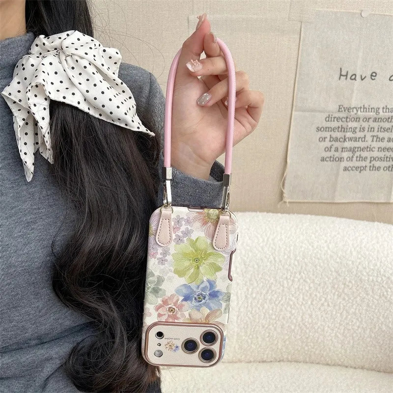 Funda iPhone Jardín Atelier vista lateral