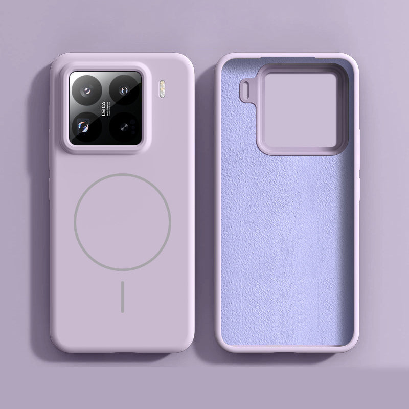 Funda Xiaomi de silicón líquido MagSafe: protección premium y carga inalámbrica magnética