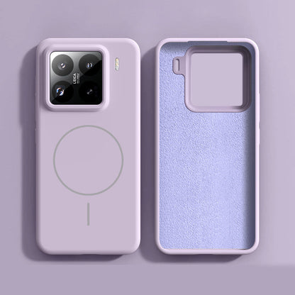 Funda Xiaomi de silicón líquido MagSafe: protección premium y carga inalámbrica magnética