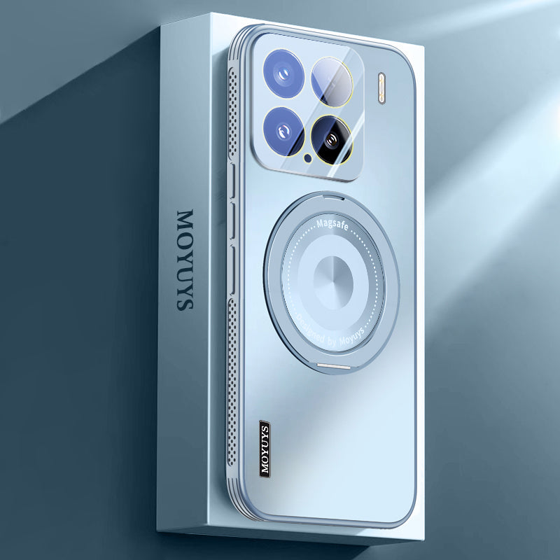 Funda Xiaomi esmerilada MagSafe con soporte 360°: protección funcional y con estilo