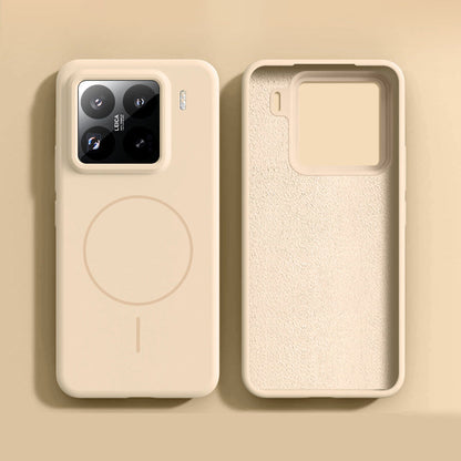 Funda Xiaomi de silicón líquido MagSafe: protección premium y carga inalámbrica magnética