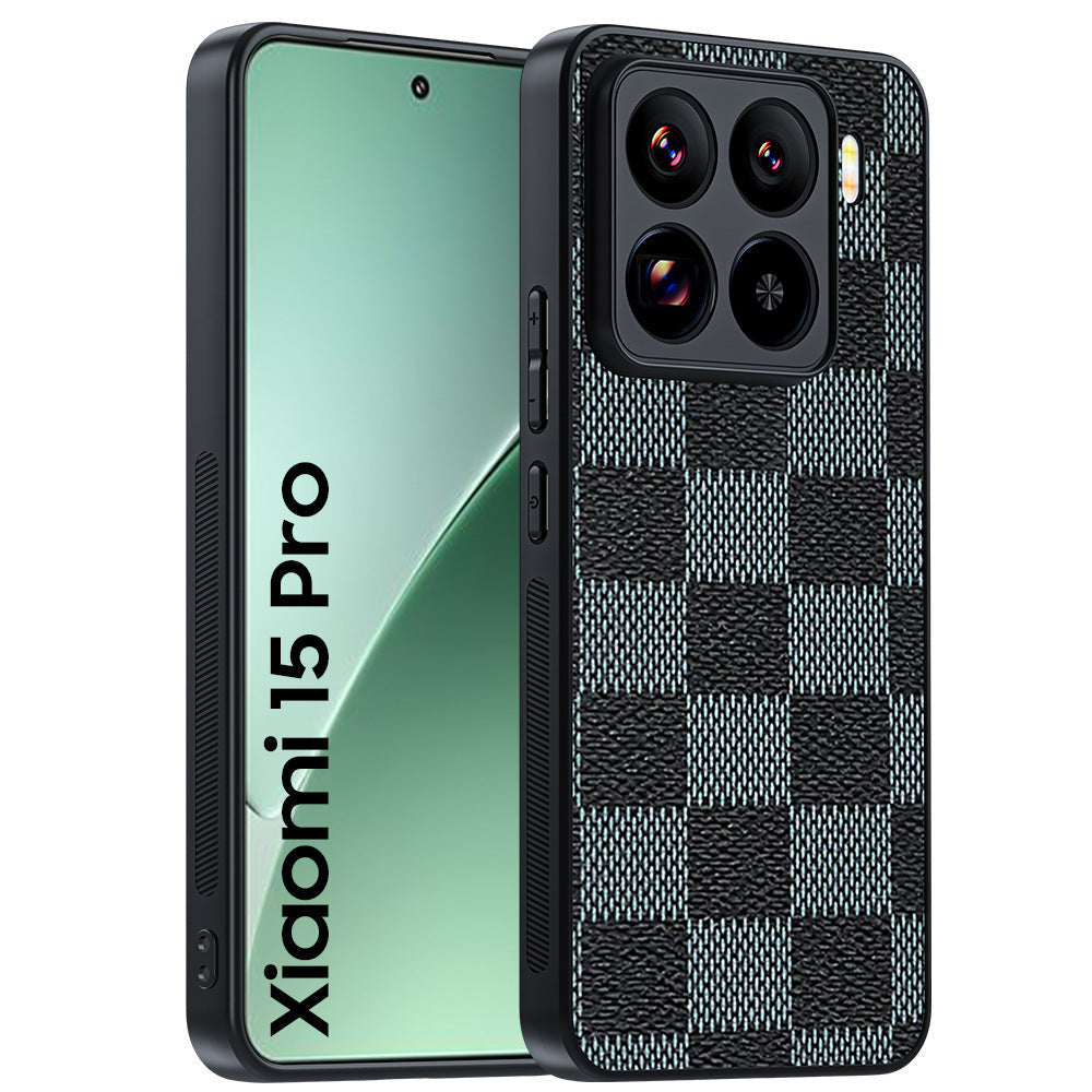 Funda Xiaomi de piel de lujo: protección elegante, delgada y resistente contra golpes y rayones