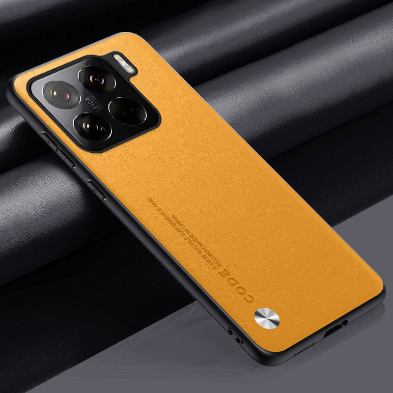 Funda Xiaomi de piel genuina premium: protección antigolpes lujosa y con estilo
