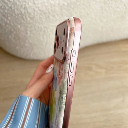 Funda iPhone Jardín Atelier protección de cámara