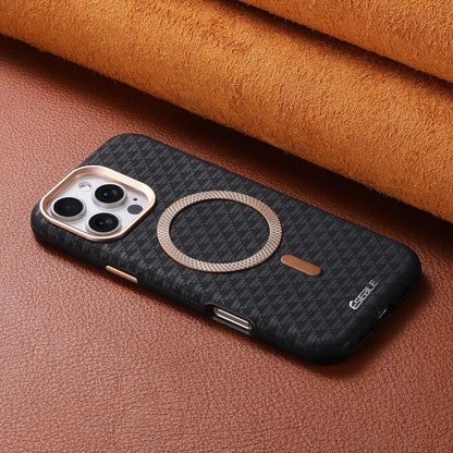Funda iPhone MagSafe magnética de piel: carga inalámbrica, mate, antigolpes