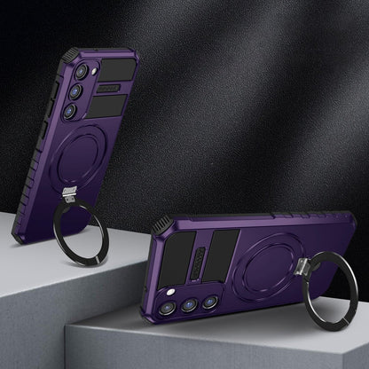 Funda Samsung magnética con soporte plegable y carga inalámbrica