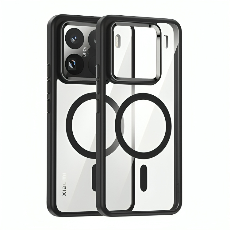 Funda Xiaomi MagSafe transparente: protección avanzada anti-amarillamiento y antigolpes
